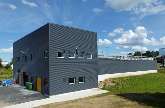 Wastewater treatment plant of the Väike-Maarja animal waste processing ...